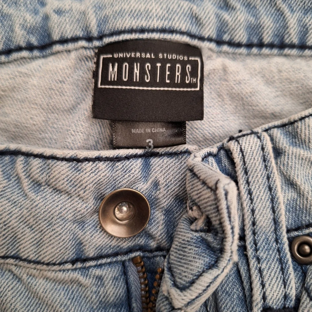 Sold -- Universal Studios Monsters Wide Leg Jeans - Picture 3 of 7